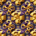 Gift theme pattern Royalty Free Stock Photo