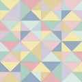 Pattern featuring a grid of squares divided diagonally into two Royalty Free Stock Photo