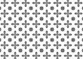 Pattern Floral and Geometric Elements. Seamless Floral Ethnic Pattern. Arabic Indian Motifs Abstract Floral Ornament Thin Line. Royalty Free Stock Photo