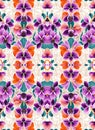 Wallpaper of flowers designfor backgrounds, tapestries, prints. Generative AI