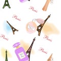 Pattern of French perfume