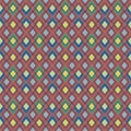 Pattern with thin lines, poligons and geometric shapes. Seamless linear swatch Royalty Free Stock Photo