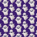 pattern of ghosts mysteries halloween