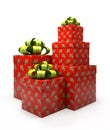 Pattern gift boxes