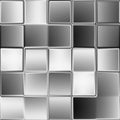 Pattern of glass block wall. Glass wall with abstract layer effect Royalty Free Stock Photo