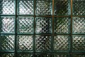 Pattern of glass block wall for background Royalty Free Stock Photo