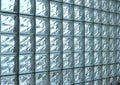 Pattern of glass block wall Royalty Free Stock Photo