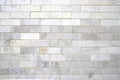 pattern gray color of modern style design decorative uneven cracked real stone wall surface with cement.