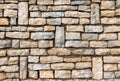 Pattern gray stone wall texture Royalty Free Stock Photo