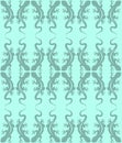Pattern of the green lizards Royalty Free Stock Photo