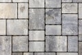 Pattern of grey paving stones Royalty Free Stock Photo