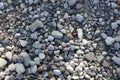 The pattern of a group of small pebbles.