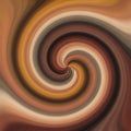 Pattern has a flowing, continuous texture that emphasizes the circular Royalty Free Stock Photo