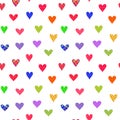 Heart pattern love valentine graphic