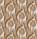 Pattern ikats Brown and white