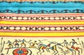 Pattern of a indian saree