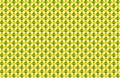 Pattern infinite sequence of yellow green apple on a white background Royalty Free Stock Photo