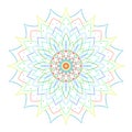 Pattern of kaleidoscope. Royalty Free Stock Photo
