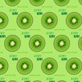 Pattern with kiwi