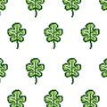 Pattern leaf pixel art design background