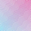 Vector Interlacing Diagonal Pink Blue and White Zigzag Stripes Texture Background