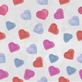 Pattern love heart pink water paper Wallpaper textile print design creativity art design kids women`s Valentine`s day scrapbooking