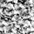 Pattern marble seamless texture wallpaper background, black and white abstract hand painted design liquid watercolor and