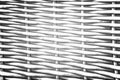 Pattern nature for background of handicraft weave white texture Royalty Free Stock Photo