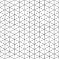 Pattern with Necker cube Royalty Free Stock Photo