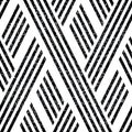 3162 Pattern with oblique black lines, modern stylish image. Royalty Free Stock Photo