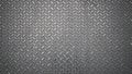 Pattern of old metal diamond plate, Surface of black steel floor non-skid with dirty stain, Texture background. Royalty Free Stock Photo