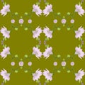 pattern olive flower pink flora abstraction wallpaper graphics