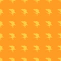 Pattern orange background Halloween raven