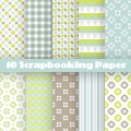 Pattern papers for scrapbook