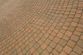 Pattern of Pavers Royalty Free Stock Photo