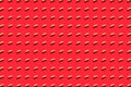 Pattern of peanuts with shell. Fashionable sunny pattern of peanuts with shell on a bright red background. Colorful pattern. View Royalty Free Stock Photo