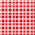 Pattern picnic tablecloth vector Royalty Free Stock Photo