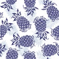 Pattern of pineapple