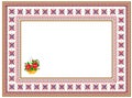 Pattern, popular motif, regular motif, tablecloth, picture