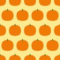 Pattern with pumpkins