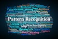 Pattern Recognition Word Cloud. Core Concepts On Data Analysis, Machine Learning, Neural Networks, Image Processing, And Royalty Free Stock Photo