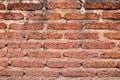 Pattern of Red brick wall for background and textured, Seamless Red brick wall background. Royalty Free Stock Photo