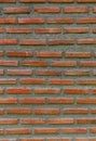 Pattern of Red brick wall for background and textured, Seamless Red brick wall background. Old Brick texture, Grunge brick wall ba Royalty Free Stock Photo