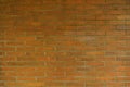 The pattern of red bricks on the wall Royalty Free Stock Photo
