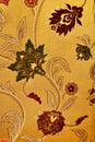 Pattern of a retro floral tapestry Royalty Free Stock Photo