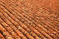 Pattern of roof tiles background Royalty Free Stock Photo