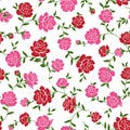 Pattern of rose,