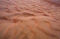 Pattern of sand dunes of Empty Quarter desert