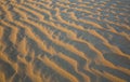 Pattern of sand dunes of Empty Quarter desert Royalty Free Stock Photo