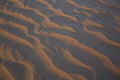 Pattern of sand dunes of Empty Quarter desert